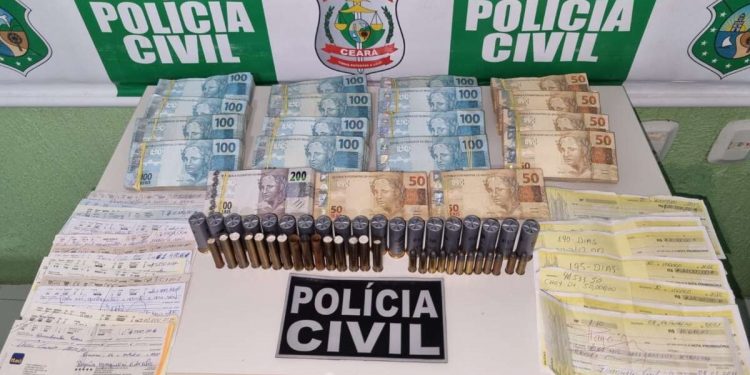 Brejo Santo: Dupla é presa com R$ 170 mil em espécie por suspeita de agiotagem e lavagem de dinheiro
