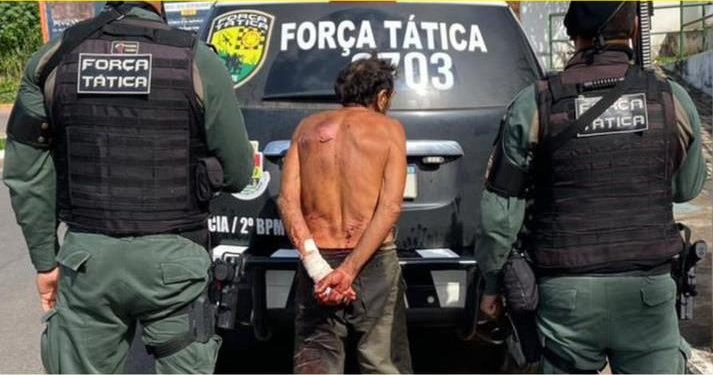 Crato: Homem de 70 anos é preso suspeito de tentativa de homicídio e posse ilegal de arma de fogo
