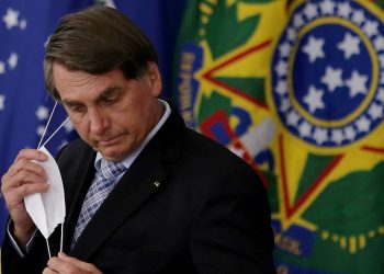 O ex-presidente Jair Bolsonaro (PL) durante evento no Palácio do Planalto, em Brasília, em março de 2021 (Foto: Raul Spinassé/Folhapress)
