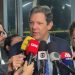 Haddad diz que considera ‘preocupante’ comunicado do Copom que manteve a Selic em 13,75%