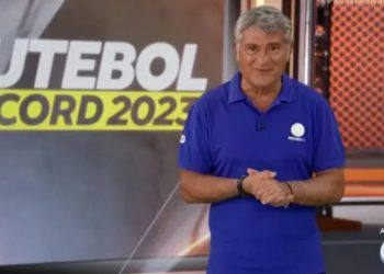 Cléber Machado se juntará à equipe do Amazon Prime Video para a cobertura da Copa do Brasil 2023 (Foto: Reprodução/Record TV)