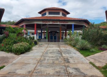 Escola de Ensino Fundamental Isaac de Alcântara Costa, município de Farias Brito (Foto: Redes Sociais da Escola)