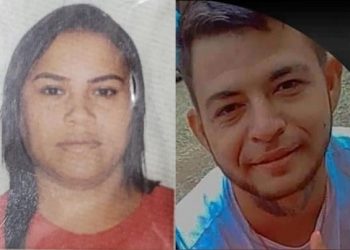 Maria Paloma de Lima Pinheiro, de 30 anos, foi presa suspeita de ter matado Gabriel Gonçalves da Silva, de 24 anos, a golpes de faca (Foto: Reprodução)
