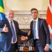 Em reunião com Lula, primeiro-ministro do Reino Unido fala em doar R$ 500 milhões para o Fundo Amazônia