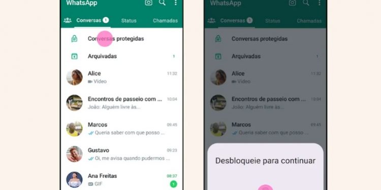 WhatsApp ganha recurso para proteger conversas com senha ou biometria; veja como usar