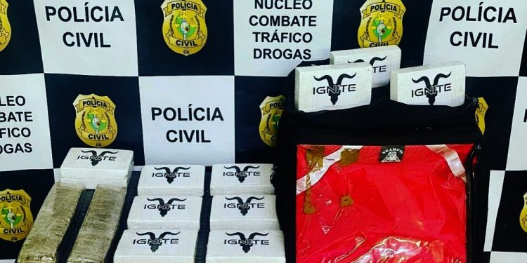 Polícia Civil prende homem em posse de quase 14 kg de entorpecentes em Juazeiro do Norte