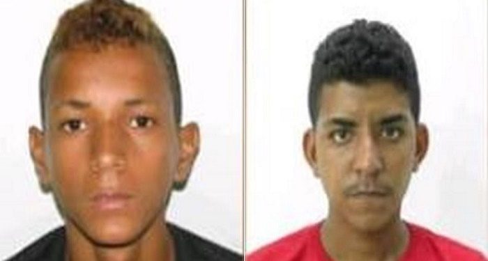 Crato: “Bolinho” e “Renan Boquinha”, são presos por porte ilegal de arma de fogo, disparo em via pública e receptação