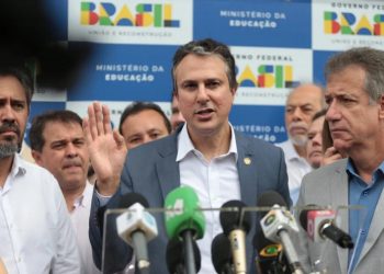 Ministro da Educação Camilo Santana (Foto: Fabiane de Paula/SVM)