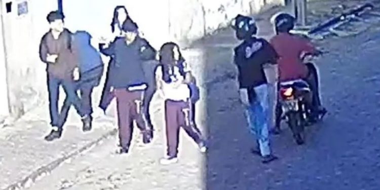 Polícia captura dupla flagrada assaltando estudantes em Juazeiro do Norte