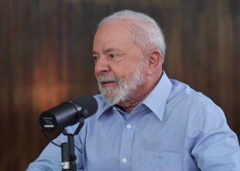 O presidente Luiz Inácio Lula da Silva (PT) na primeira edição de evento batizado como “Conversa com o Presidente” (Foto: Reprodução/YouTube)