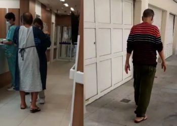 Paciente que teve remissão do câncer volta a fazer caminhadas sozinho (Foto: Arquivo pessoal)