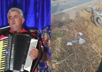 Sanfoneiro morre atropelado por motociclista em Campos Sales (Foto: Reprodução)