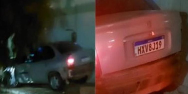 Motorista fica ferido após perder o controle do veículo e colidir contra árvore em Crato