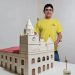 Confeiteiro cria bolo de 50 kg reproduzindo igreja de Iguatu