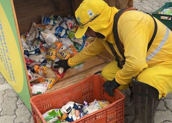 Mais de meia tonelada de alimento é arrecadada para o Ceará Sem Fome em dois dias de Expocrato