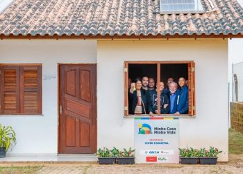 Lula participa de ato do Minha Casa Minha Vida no Rio Grande do Sul (Foto: Ricardo Stuckert/PR)