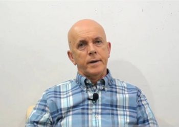 Empresário Roberto Mantovani Filho em programa de TV (Foto: Reprodução/TV SBNoticias no YouTube)