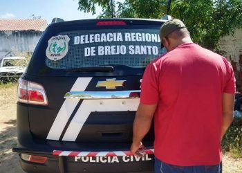 Cícero Galdino de Lima, conhecido como “Ciço dos Bodes”, foi detido em cumprimento a um mandado de prisão preventiva (Foto: Divulgação/PC-CE)