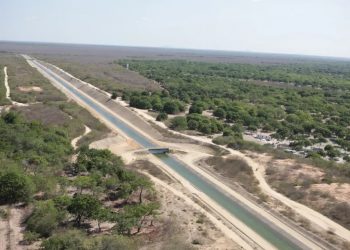 Eixão das Águas é uma das obras beneficiados por aporte do novo PAC (Foto: Divulgação/Governo do Ceará)