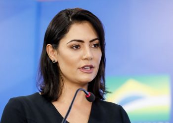 A ex primeira-dama Michelle Bolsonaro (Foto: Isac Nóbrega/PR)