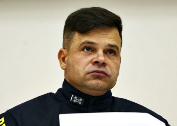 O então diretor-geral da PRF, Silvinei Vasques, durante entrevista coletiva sobre a Operação Eleições 2022 no segundo turno (Foto: Marcelo Camargo/Agência Brasil)