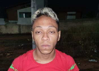 Carlos Henrique Ferreira Almeida, vulgo "Zói", de 23 anos, preso em Crato por suspeita de homicídio (Foto: Reprodução)