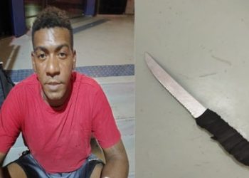 Paulo Jorge Faustino do Nascimento, preso pela PM em Crato (Foto: Reprodução)