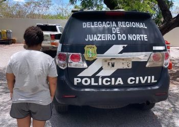 Prisão ocorreu em cumprimento de mandado de prisão preventiva (Foto: Divulgação/PC-CE)