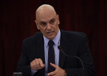 O presidente do  Supremo Tribunal Federal (STF), Alexandre de Moraes (Foto: Marcelo Camargo/Agência Brasil)