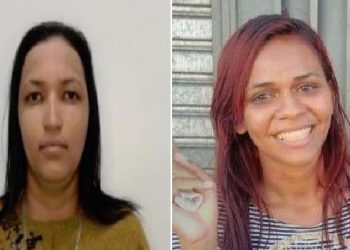 Aline Souza de Macêdo, de 25 anos, que residia no Bairro João Cabral, transportava na garupa a motocicleta Luana Sued Guedes Silva, também de 25 anos, apelidada de "Sorvetinho", que mora no Bairro Frei Damião (Foto: Reprodução)