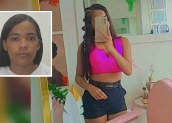 Larissa Giorane Gomes Bezerra da Silva tinha 19 anos. Ela foi socorrida, mas não resistiu aos ferimentos (Foto: Reprodução)