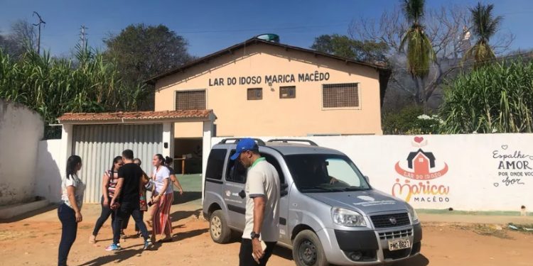 O Lar do Idoso Marica Macedo fica em Barbalha (Foto: Paulo Henrique Rodrigues/SVM)