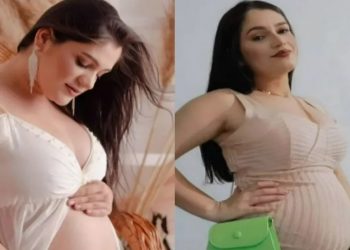 Maria Madalena estava grávida de gêmeas (Foto: Arquivo pessoal)