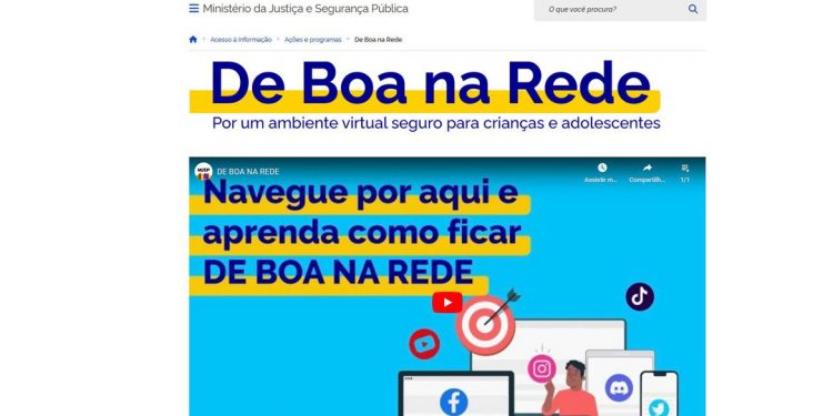 Ministério da Justiça lança guia para auxiliar pais a monitorar menores de idade na internet