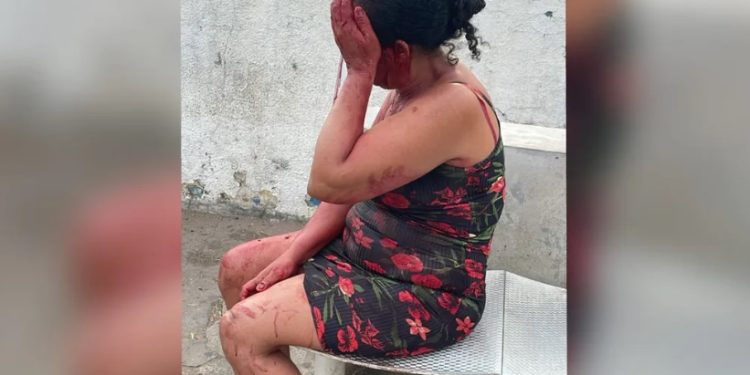 Homem é preso em Juazeiro do Norte após ferir mulher com golpes de gargalo de garrafa