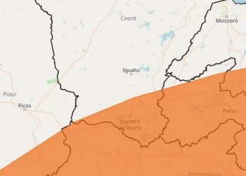Ao todo são 29 municípios serão atingidos com a baixa umidade de perigo (Foto: Inmet)