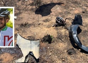 Ciclista Ruan Jacinto morreu após ser atropelado na rodovia CE-292, em Missão Velha (Foto: Reprodução)