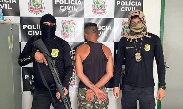 Polícia Civil cumpre mandado de prisão de suspeito de roubo em Assaré