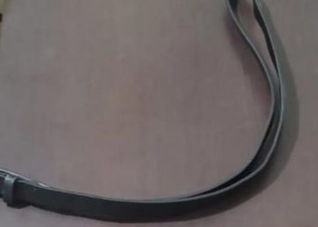 O homem espancou a filha com cinto (Foto: Reprodução)