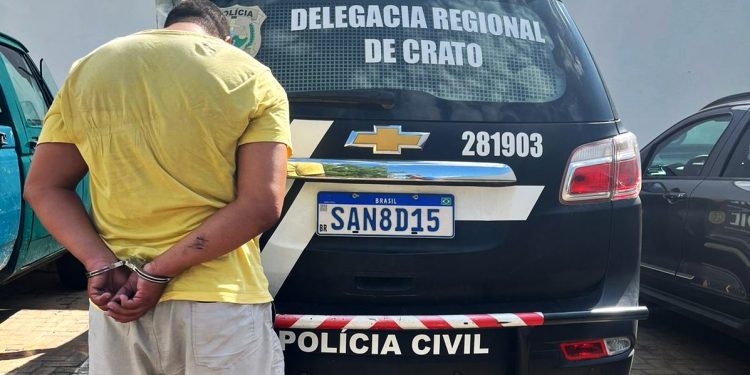 Crato: Investigado por crimes de homicídio é preso em ação da Polícia Civil