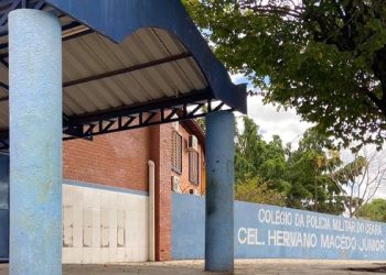 Colégio da Polícia Militar Coronel Hervano Macêdo Júnior, em Juazeiro do Norte (Foto: Divulgação)