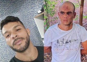 Marcelo Barbosa de Almeida, de 25 anos, o “Marcelo Tatoo”, e José Pedro das Chagas Pinto de Sousa, de 31 anos, o “Paulista”, ambos residentes em Caririaçu (Foto: Reprodução)