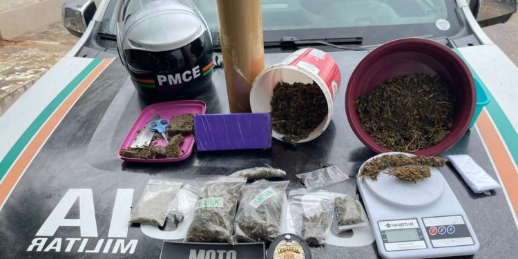 Suspeito de envolvimento com o tráfico de drogas é preso em flagrante em Juazeiro do Norte