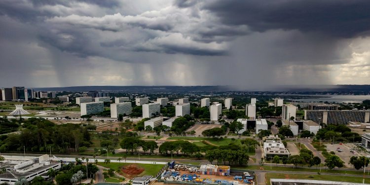 Esplanada dos Ministérios, em Brasília (Foto: Rafa Neddermeyer/Agência Brasil)