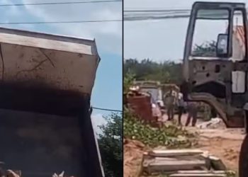 O caso aconteceu no Bairro Brejo Seco, em Juazeiro do Norte (Foto: Reprodução)