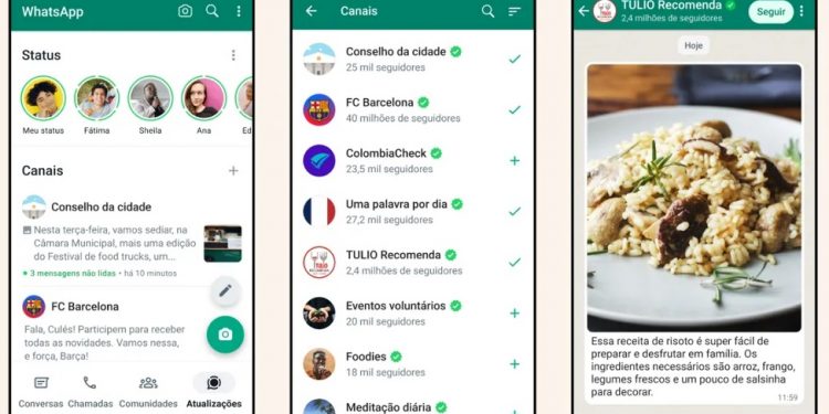 Canais do WhatsApp agora terão áudios e enquetes; saiba como usar