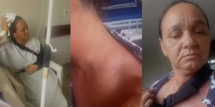 Agricultora cai de mesa hospitalar momentos antes de fazer cirurgia, em Icó