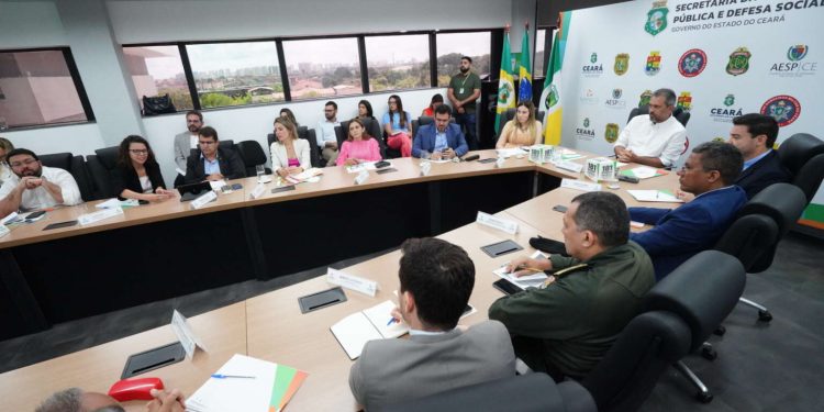 Primeira agenda do Governo do Ceará em 2024 discute ações voltadas para segurança pública