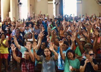 Romeiros lotam Juazeiro do Norte no primeiro dia da Romaria de Nossa Senhora das Dores (Foto: Divulgação/Basílica Nossa Senhora das Dores)