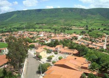 Vista aérea da cidade de Tarrafas (Foto: Arquivo)
